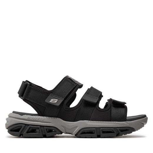 Sandały Skechers Atlan-Bodie 210444/BLK Black ze sklepu eobuwie.pl w kategorii Sandały męskie - zdjęcie 172020743