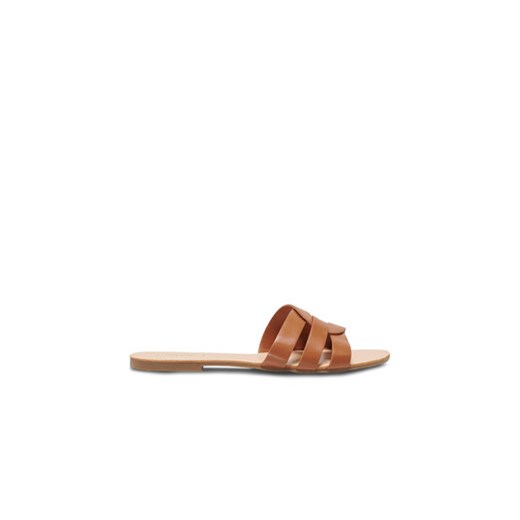ONLY Shoes Klapki Onlfeli-4 15319426 Brązowy ze sklepu MODIVO w kategorii Klapki damskie - zdjęcie 172020852