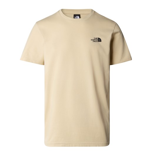 Koszulka męska The North Face S/S SIMPLE DOME beżowa NF0A87NG3X4 ze sklepu a4a.pl w kategorii T-shirty męskie - zdjęcie 172022592