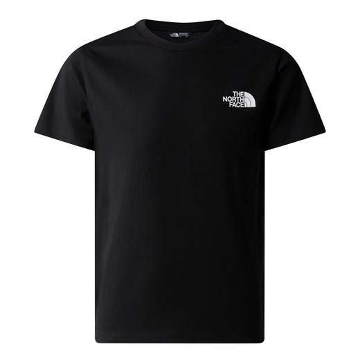Koszulka dziecięca The North Face S/S SIMPLE DOME czarna NF0A87T4JK3 ze sklepu a4a.pl w kategorii T-shirty męskie - zdjęcie 172023211