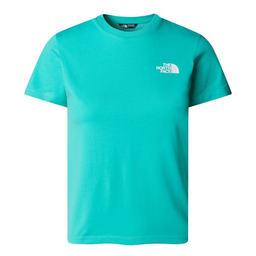 Koszulka dziecięca The North Face S/S SIMPLE DOME niebieska NF0A87T4PIN ze sklepu a4a.pl w kategorii T-shirty męskie - zdjęcie 172023340