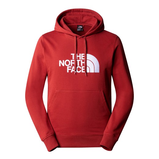 Bluza z kapturem męska The North Face LIGHT DREW PEAK PULLOVER czerwona NF00A0TEPOJ ze sklepu a4a.pl w kategorii Bluzy męskie - zdjęcie 172023410