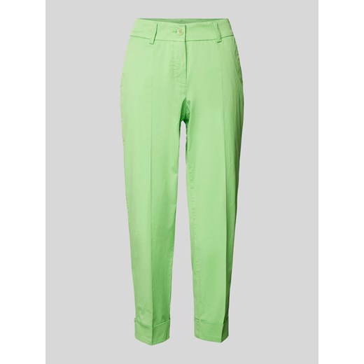 Chinosy o skróconym kroju slim fit model ‘DORA’ ze sklepu Peek&Cloppenburg  w kategorii Spodnie damskie - zdjęcie 172024153