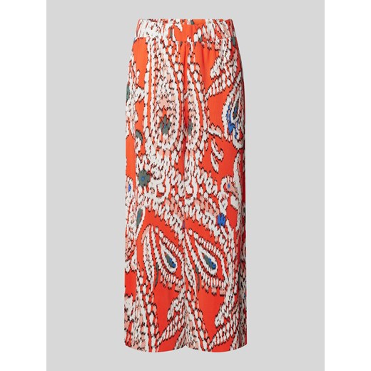 Spodnie materiałowe o skróconym kroju ze sklepu Peek&Cloppenburg  w kategorii Spodnie damskie - zdjęcie 172024170