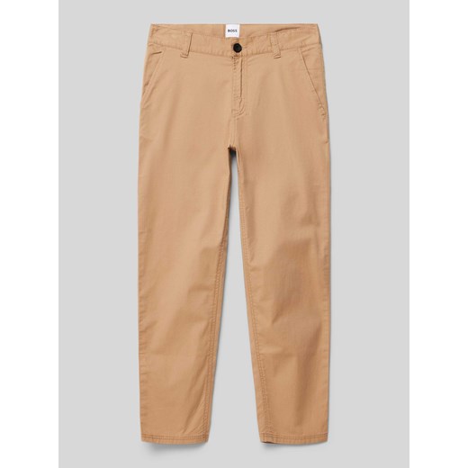 Spodnie materiałowe z wpuszczanymi kieszeniami w stylu francuskim ze sklepu Peek&Cloppenburg  w kategorii Spodnie chłopięce - zdjęcie 172024223