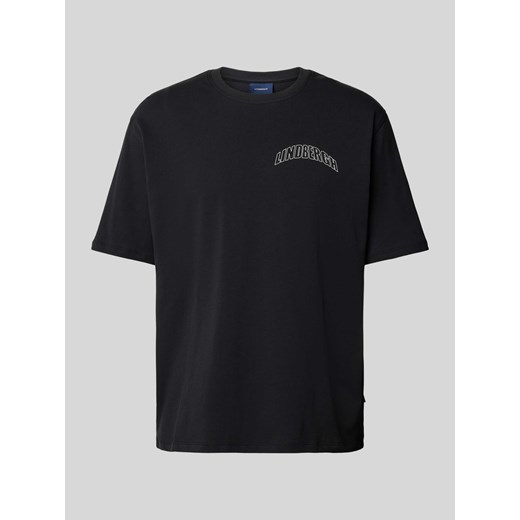 T-shirt o kroju oversized z nadrukiem z logo ze sklepu Peek&Cloppenburg  w kategorii T-shirty męskie - zdjęcie 172024252