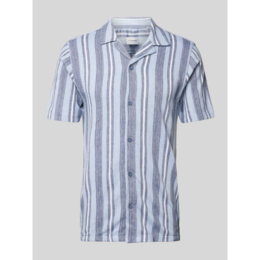 Koszula casualowa o kroju relaxed fit ze wzorem w paski ze sklepu Peek&Cloppenburg  w kategorii Koszule męskie - zdjęcie 172024353