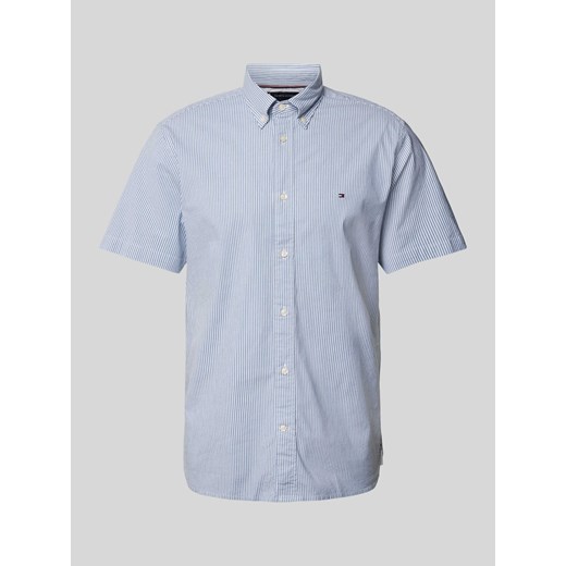 Koszula casualowa o kroju regular fit z wzorem w paski ze sklepu Peek&Cloppenburg  w kategorii Koszule męskie - zdjęcie 172024380