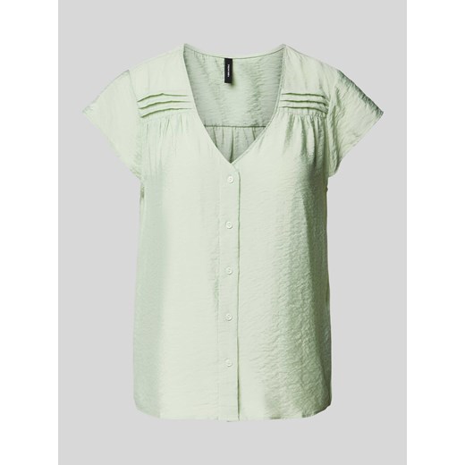 Bluzka z dekoltem w serek model ‘JOSIE’ ze sklepu Peek&Cloppenburg  w kategorii Koszule damskie - zdjęcie 172024414