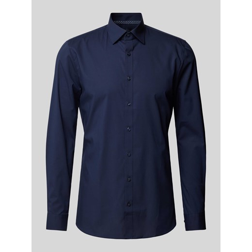 Koszula biznesowa o kroju super slim fit z kołnierzykiem under typu button down ze sklepu Peek&Cloppenburg  w kategorii Koszule męskie - zdjęcie 172024484