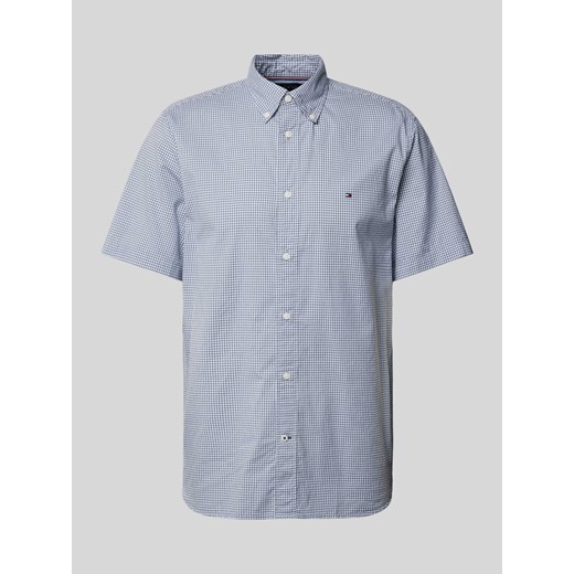 Koszula casualowa o kroju regular fit ze wzorem w kratę model ‘FLEX GINGHAM’ ze sklepu Peek&Cloppenburg  w kategorii Koszule męskie - zdjęcie 172024601