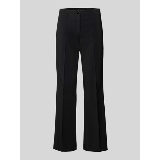 Spodnie materiałowe z poszerzaną nogawką o skróconym kroju model ‘ROS EASY KICK’ ze sklepu Peek&Cloppenburg  w kategorii Spodnie damskie - zdjęcie 172024650