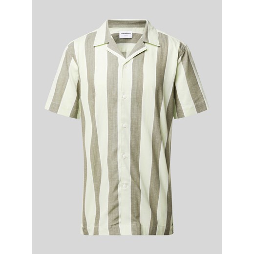 Koszula casualowa o kroju relaxed fit ze wzorem w paski ze sklepu Peek&Cloppenburg  w kategorii Koszule męskie - zdjęcie 172024751