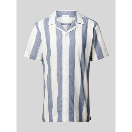 Koszula casualowa o kroju relaxed fit ze wzorem w paski ze sklepu Peek&Cloppenburg  w kategorii Koszule męskie - zdjęcie 172024790
