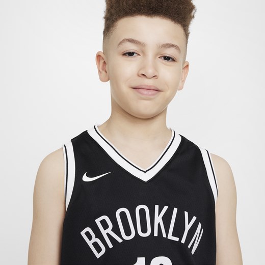 Koszulka dla dużych dzieci Brooklyn Nets Icon Edition 2021/22 Nike NBA Swingman Nike L Nike poland