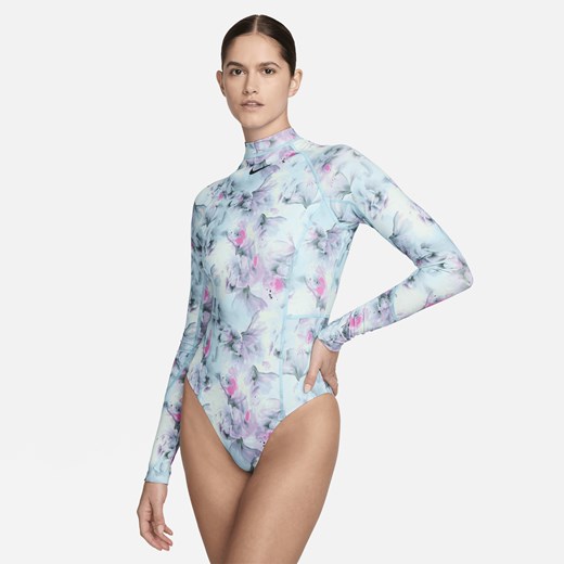 Jednoczęściowy damski kostium kąpielowy z długim rękawem Nike Swim Hydralock Nike S Nike poland
