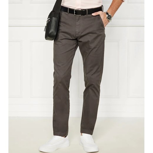 Tommy Hilfiger Spodnie chino HARLEM ESSENTIAL TWILL | Regular Fit ze sklepu Gomez Fashion Store w kategorii Spodnie męskie - zdjęcie 172027190