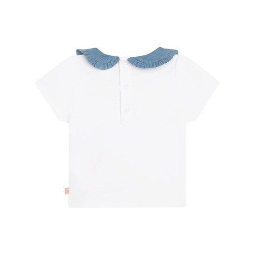 Carrément beau Koszulka w kolorze biało-niebieskim Carrément Beau 110 okazyjna cena Limango Polska
