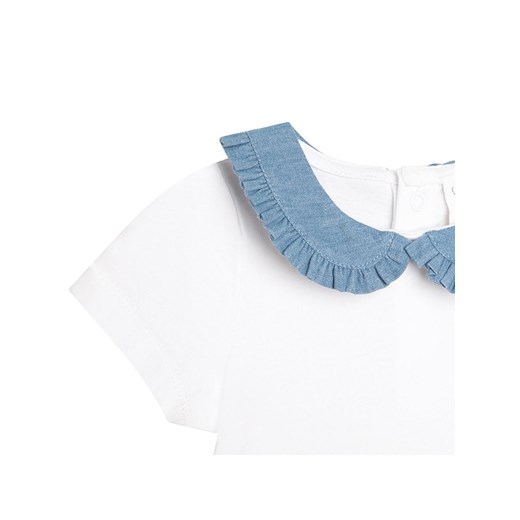 Carrément beau Koszulka w kolorze biało-niebieskim Carrément Beau 110 Limango Polska okazyjna cena