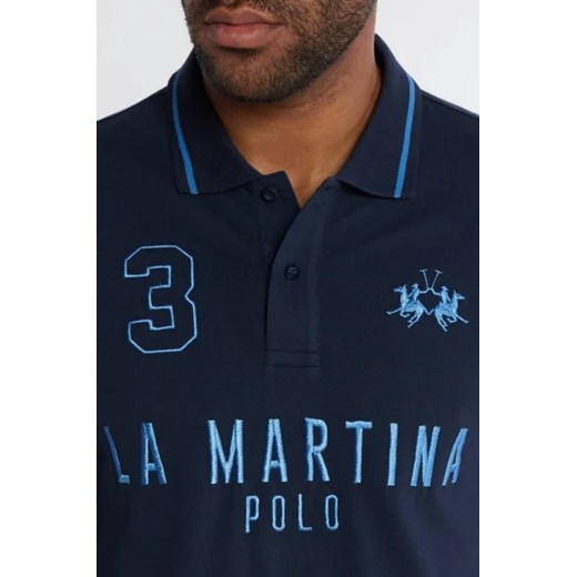 T-shirt męski La Martina z krótkim rękawem