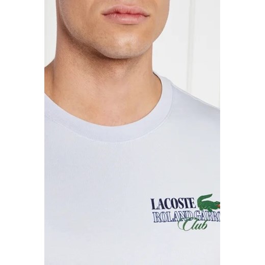 T-shirt męski Lacoste casualowy 