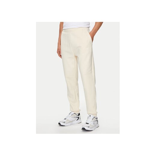 4F Spodnie dresowe 4FWSS24TTROM648 Beżowy Regular Fit ze sklepu MODIVO w kategorii Spodnie męskie - zdjęcie 172028892