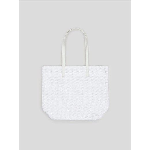 Sinsay - Torebka - biały ze sklepu Sinsay w kategorii Torby materiałowe - zdjęcie 172034360
