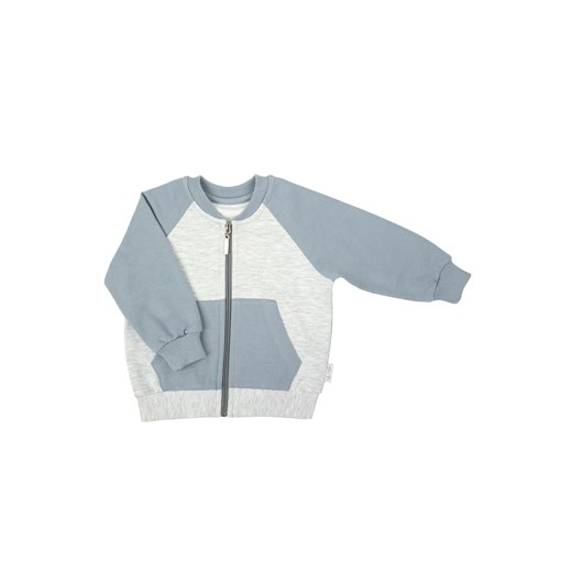 Bawełniana bluza chłopięca melanżowo-niebieska ze sklepu 5.10.15 w kategorii Bluzy i swetry - zdjęcie 172048422
