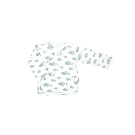 Bawełniany kaftanik chłopięcy w chmurki ze sklepu 5.10.15 w kategorii Kaftaniki i bluzki - zdjęcie 172048453