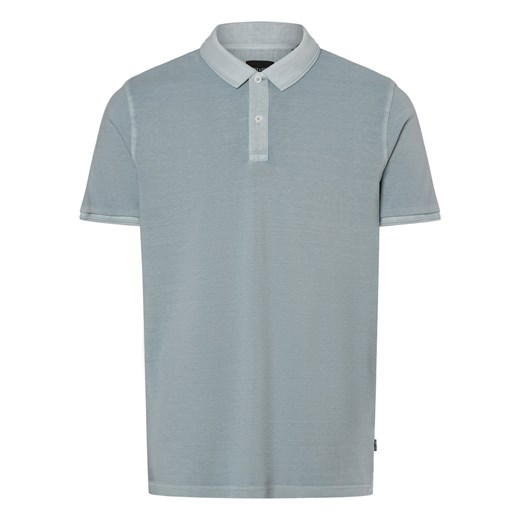 Only&Sons Męska koszulka polo - ONSTravis Mężczyźni Bawełna niebieski jednolity ze sklepu vangraaf w kategorii T-shirty męskie - zdjęcie 172050152