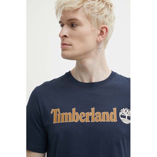T-shirt męski Timberland w stylu młodzieżowym 