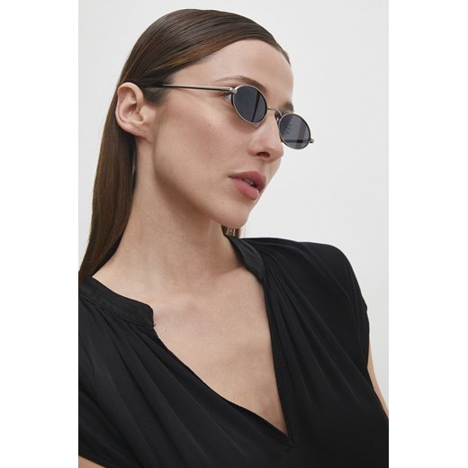 Answear Lab okulary przeciwsłoneczne damskie kolor czarny ze sklepu ANSWEAR.com w kategorii Okulary przeciwsłoneczne damskie - zdjęcie 172051622