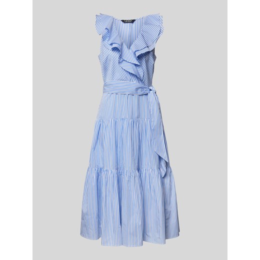 Sukienka midi z falbanami model ‘TABRAELIN’ ze sklepu Peek&Cloppenburg  w kategorii Sukienki - zdjęcie 172052800
