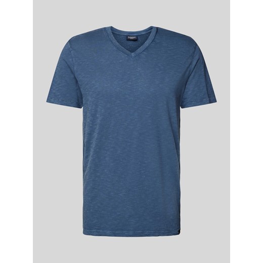 T-shirt z dekoltem w serek ze sklepu Peek&Cloppenburg  w kategorii T-shirty męskie - zdjęcie 172052812