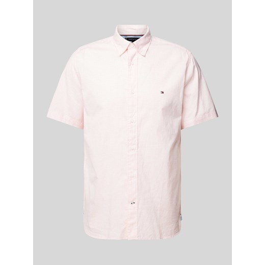 Koszula casualowa o kroju regular fit ze wzorem w kratę model ‘FLEX GINGHAM’ ze sklepu Peek&Cloppenburg  w kategorii Koszule męskie - zdjęcie 172052920