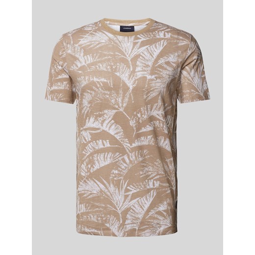 T-shirt ze wzorem na całej powierzchni model ‘Slub’ ze sklepu Peek&Cloppenburg  w kategorii T-shirty męskie - zdjęcie 172053054