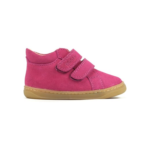 Richter Shoes Skórzane buty w kolorze różowym do chodzenia na boso ze sklepu Limango Polska w kategorii Półbuty dziecięce - zdjęcie 172053414