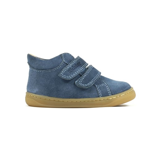 Richter Shoes Skórzane buty w kolorze niebieskim do chodzenia na boso ze sklepu Limango Polska w kategorii Półbuty dziecięce - zdjęcie 172053420