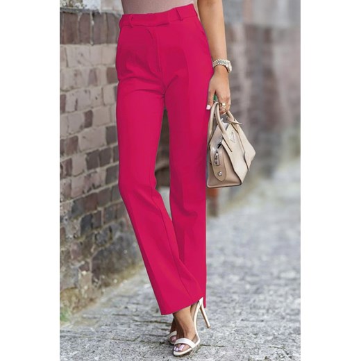Spodnie MARTIANA FUCHSIA ze sklepu Ivet Shop w kategorii Spodnie damskie - zdjęcie 172055034