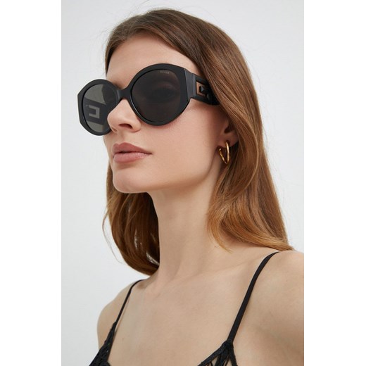 Guess okulary przeciwsłoneczne damskie kolor czarny GU7917_5601A ze sklepu ANSWEAR.com w kategorii Okulary przeciwsłoneczne damskie - zdjęcie 172056320