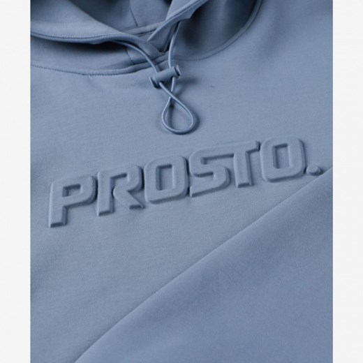 Męska bluza dresowa nierozpinana z kapturem Prosto Interlock Hoodie Logy - M Sportstylestory.com