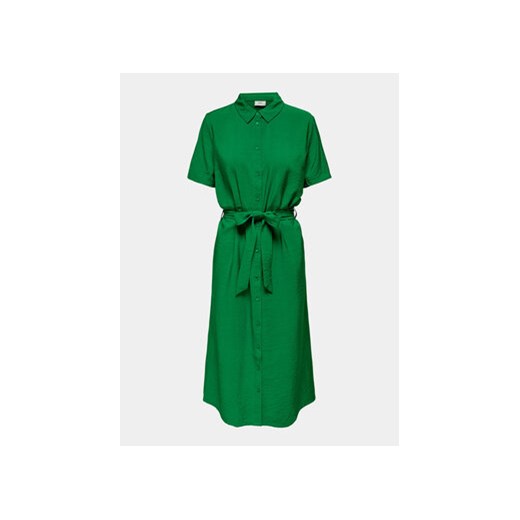 JDY Sukienka koszulowa Soul 15317408 Zielony Regular Fit ze sklepu MODIVO w kategorii Sukienki - zdjęcie 172060533