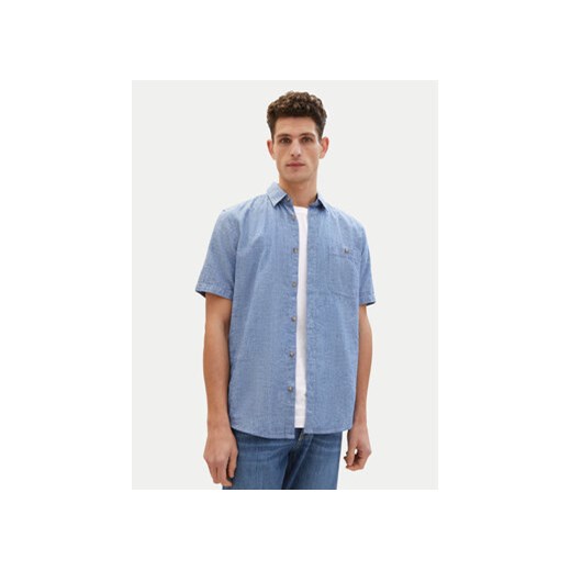 Tom Tailor Koszula 1042351 Niebieski Regular Fit ze sklepu MODIVO w kategorii Koszule męskie - zdjęcie 172060641