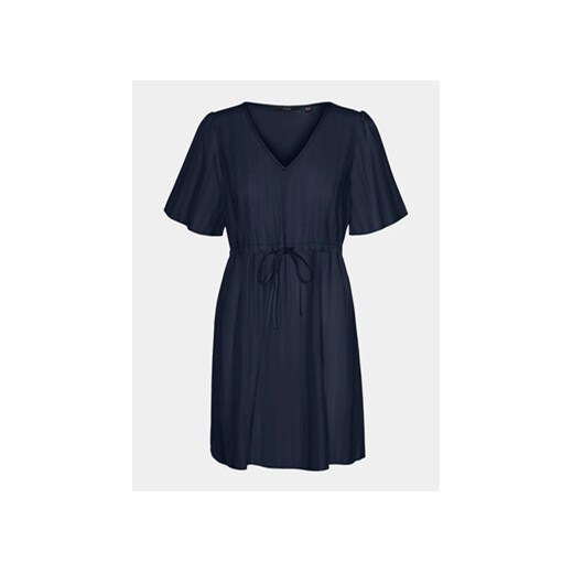 Vero Moda Sukienka letnia Mymilo 10303686 Granatowy Regular Fit Vero Moda XL MODIVO