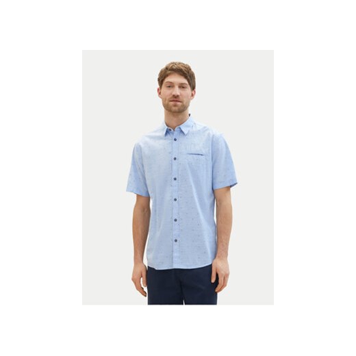 Tom Tailor Koszula 1040138 Niebieski Regular Fit ze sklepu MODIVO w kategorii Koszule męskie - zdjęcie 172060911