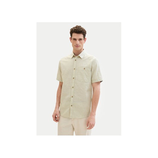 Tom Tailor Koszula 1042351 Beżowy Regular Fit ze sklepu MODIVO w kategorii Koszule męskie - zdjęcie 172061744