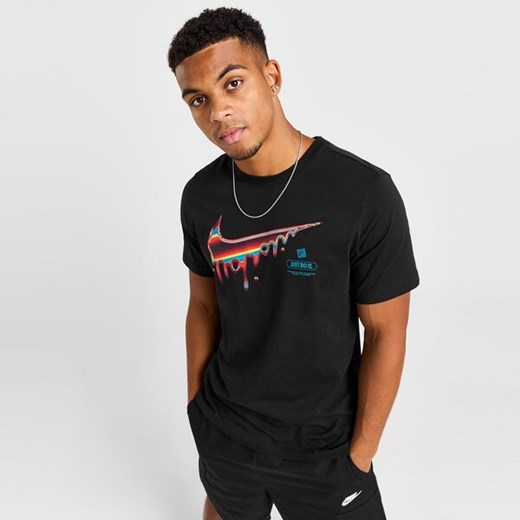 NIKE T-SHIRT HEATWAVE DRIP TEE BLK TEE ze sklepu JD Sports  w kategorii T-shirty męskie - zdjęcie 172063001