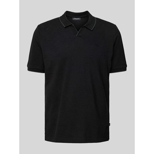 Koszulka polo o kroju regular fit z dekoltem w serek ze sklepu Peek&Cloppenburg  w kategorii T-shirty męskie - zdjęcie 172064094