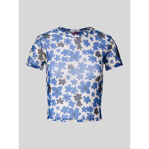T-shirt z kwiatowym wzorem model ‘Dadini’ ze sklepu Peek&Cloppenburg  w kategorii Bluzki damskie - zdjęcie 172064241