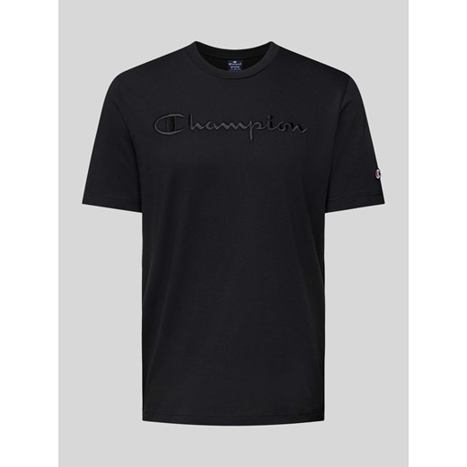 T-shirt z wyhaftowanym logo ze sklepu Peek&Cloppenburg  w kategorii T-shirty męskie - zdjęcie 172064321